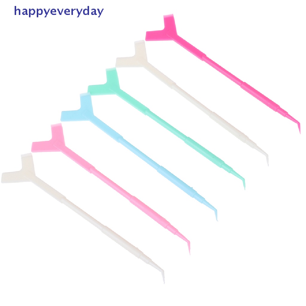 [happy] Eyelash Lifg Kit Aksesoris Silikon Perm Pads Bentuk Y Brush Perming Sticks [ID]