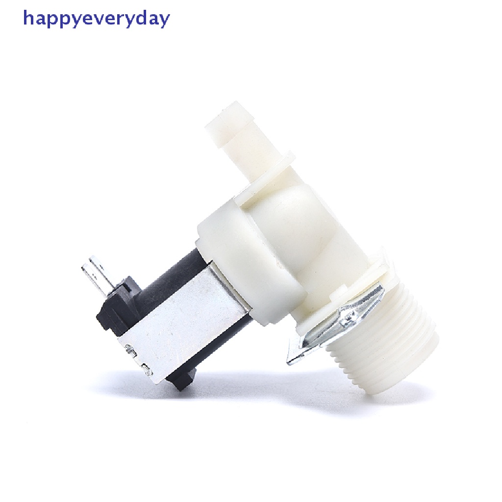 [happy] Dc12v 24V AC220V Katup Pembuangan Air Plastik Solenoid Masuk Air Listrik [ID]