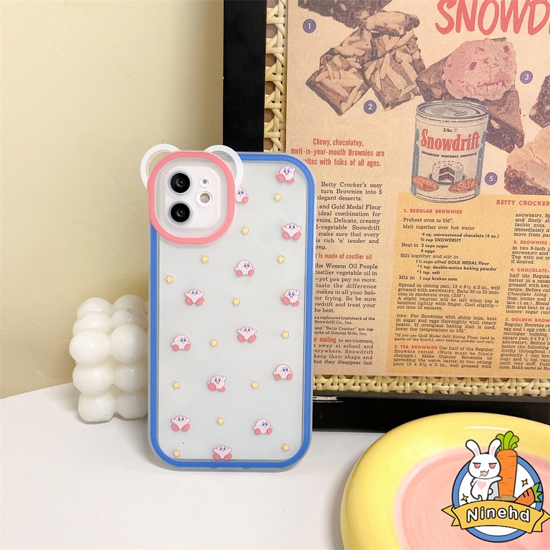 IPHONE Casing Kompatibel Untuk Iphone14 13 12 11 Pro Max X Xr Xs Max SE 8 7 6 6s Plus Kualitas Tinggi Sederhana Casing Ponsel Glossy Transparan Shockproof Clear Bumper Soft TPU Cover Pelindung