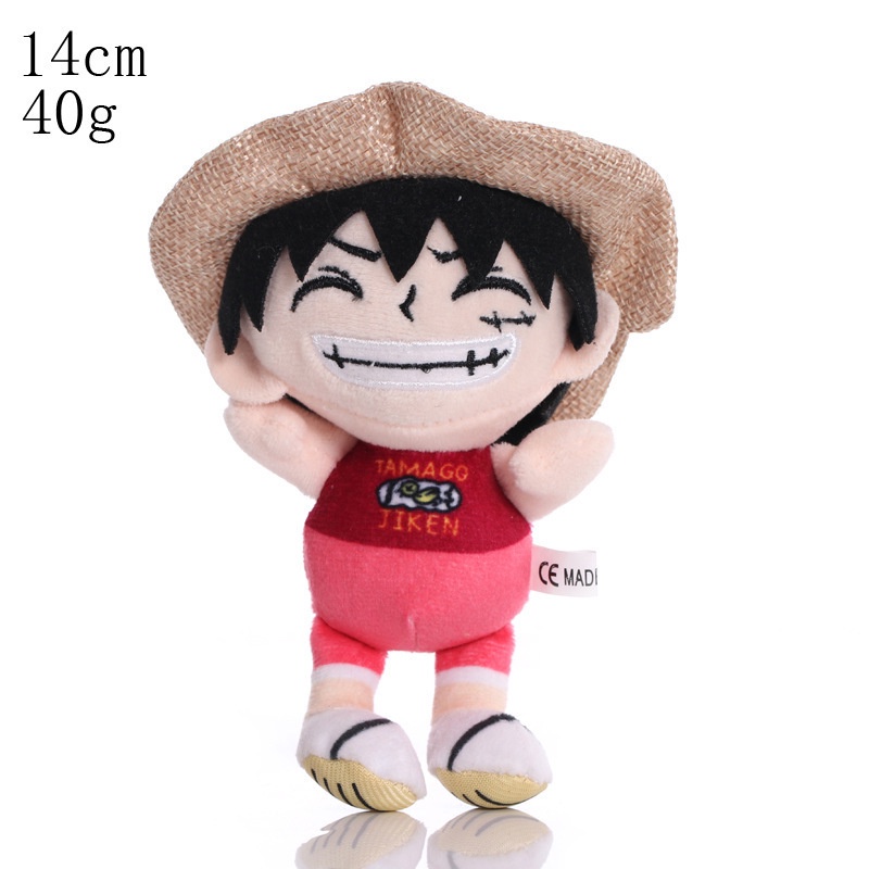 14-20cm Komik ONE PIECE Nami Luffy Joba Mainan Mewah Kartun Boneka Lembut Untuk Hadiah Ulang Tahun Anak