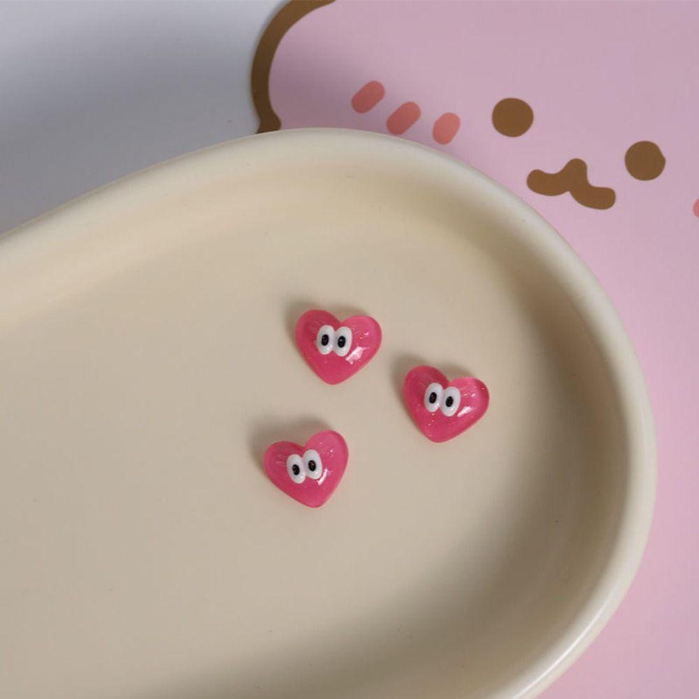 Mxbeauty Anting Gaya Korea Lucu Manis Mata Cinta Hati Bintang Awan Mini Jelly Earrings