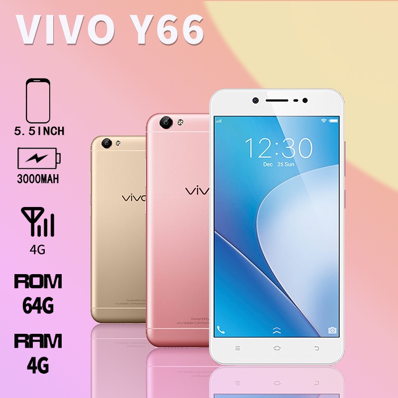 Hp VIVO Y66 Ram 4/64 5.5inch Garansi 1 Tahun Termurah