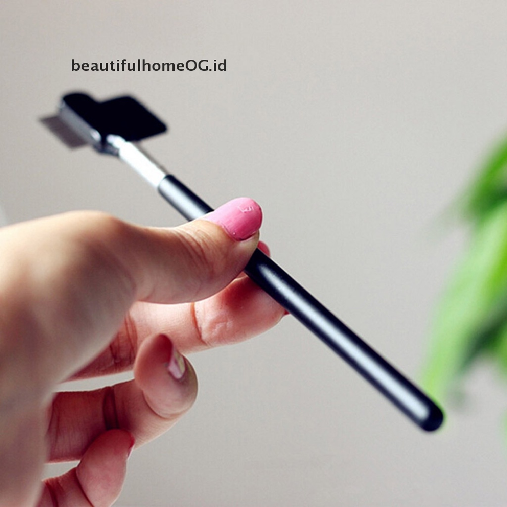 // Lebaran// Steel Brow Eyelash Dual-Comb Extension Brush Sisir Logam Alat Makeup Kosmetik **