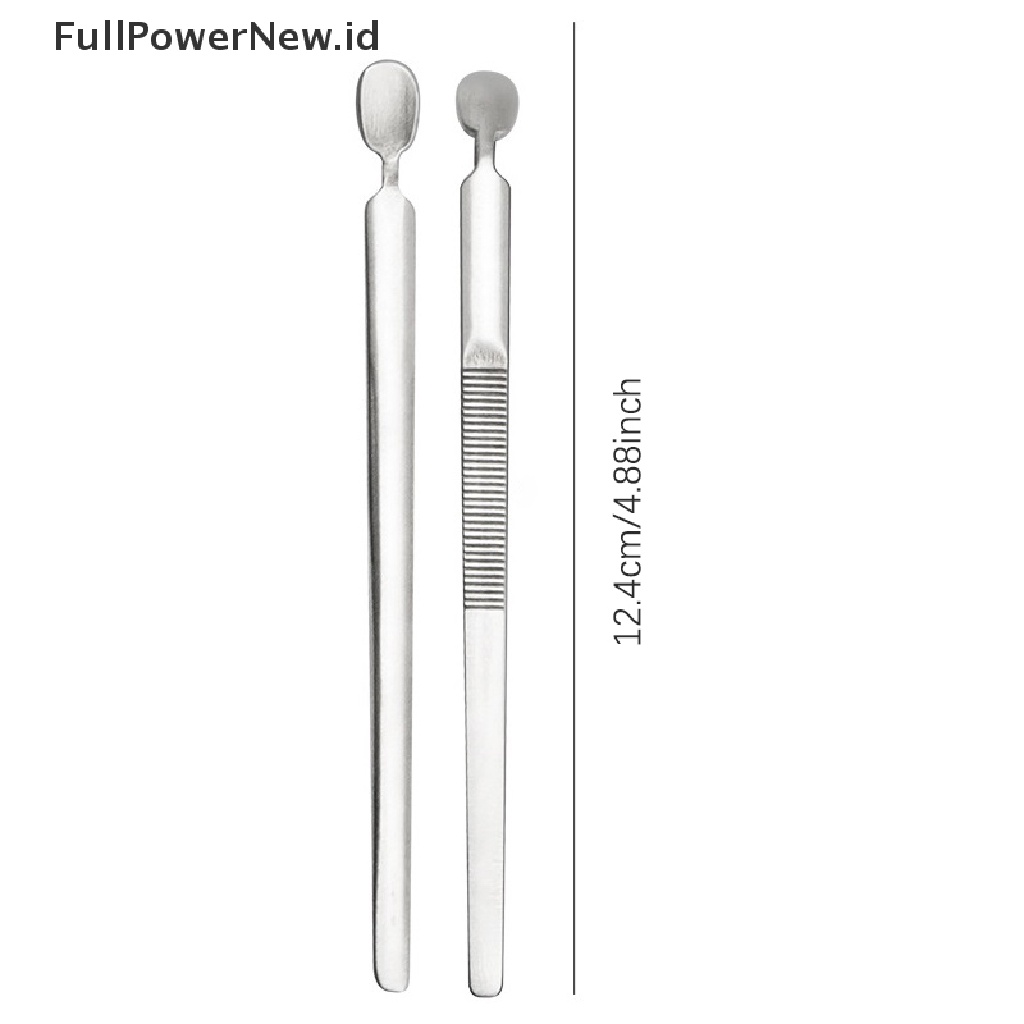 Power Manicure Pedicure Alat Perawatan Nail Art Kutikula Pendorong Trimmer Cleaner Sendok Beauty ID