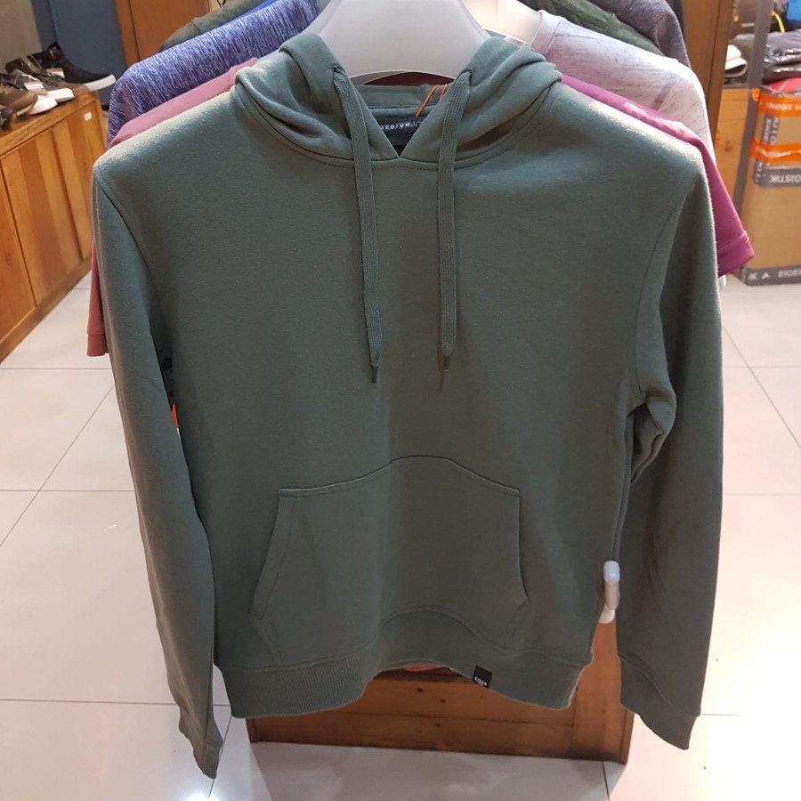 EIGERINDO WANITA X-SWEATER WARMES KAPUZEN - GREEN