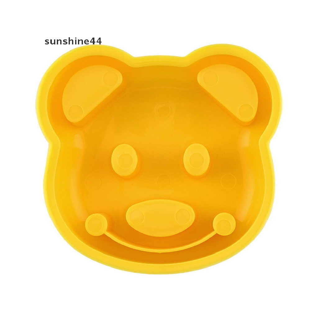 Sunshine Cute Animal Sandwich Mold Cutter Beruang Anjing Bentuk Dinosaurus Kue Roti Toast Maker ID