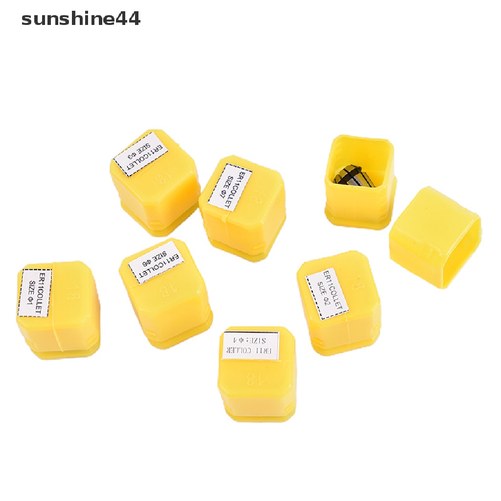 Sunshine ER11 Spring Collet Chuck Set Untuk Alat Bubut Milling CNC Mesin Ukir ID