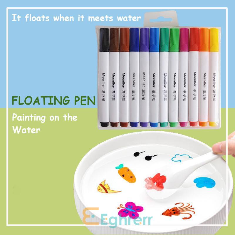 

✨COD-ajaib warna-warni mengambang pena anak-anak tinta set air lukisan papan tulis pena dihapus pena menyenangkan-EG