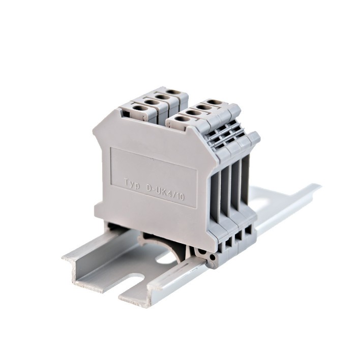 Isi 5 Pcs Terminal Block UK Series Din Rail Mounting UK3N UK4N UK6N