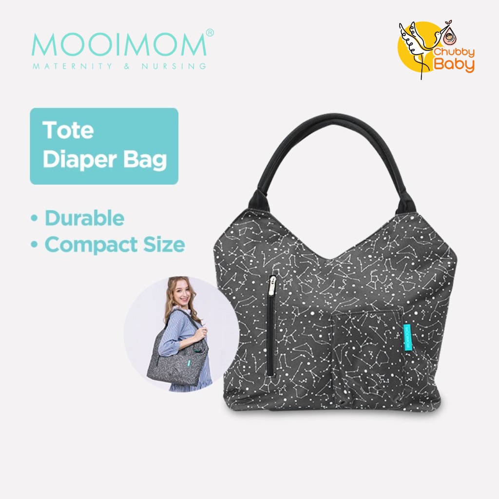MOOIMOM Tote Diaper Bag | Tas Perlengkapan Bayi