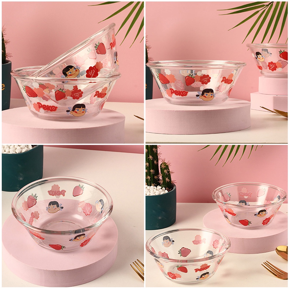 Hot SALE Lucu Salad Bowl Transparan Mixing Bowl Baking Whisk Whipping Microwave Oven