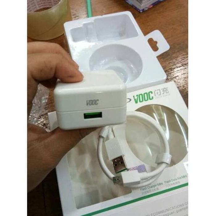 CHARGER OPPO SUPER VOOC R11 R15 REALME 3 R17 MICRO USB ORIGINAL 100% oem