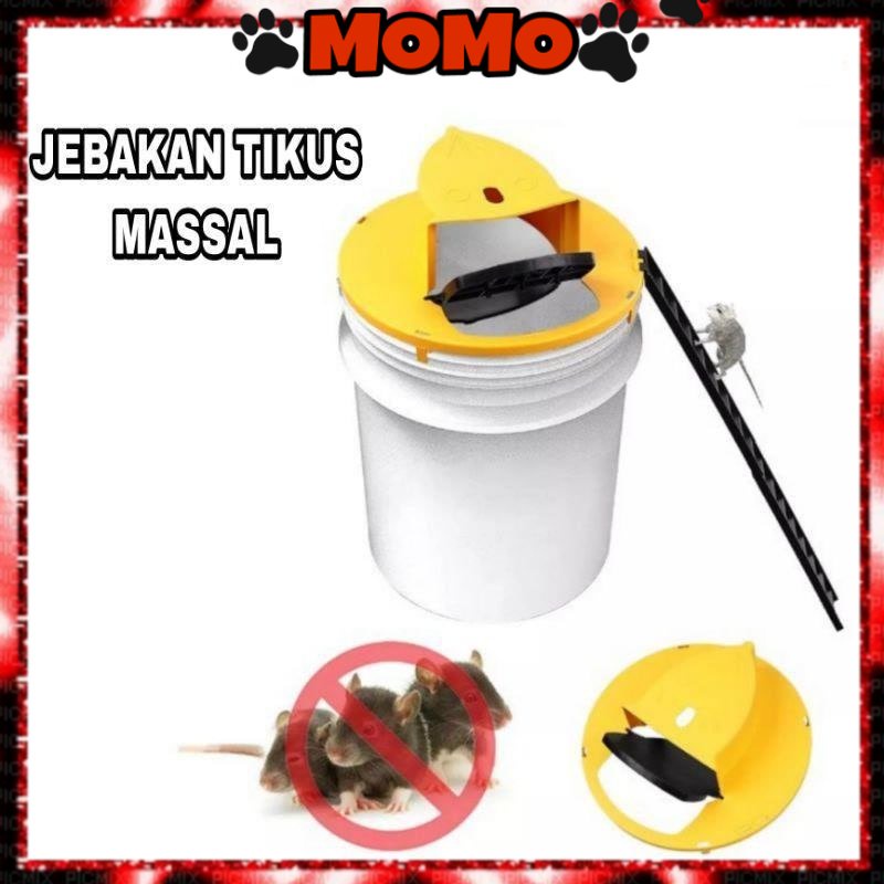 Jebakan Tikus Perangkap Tikus Ember Jebakan Tikus Besar Mouse Trap Ember Tong Otomatis