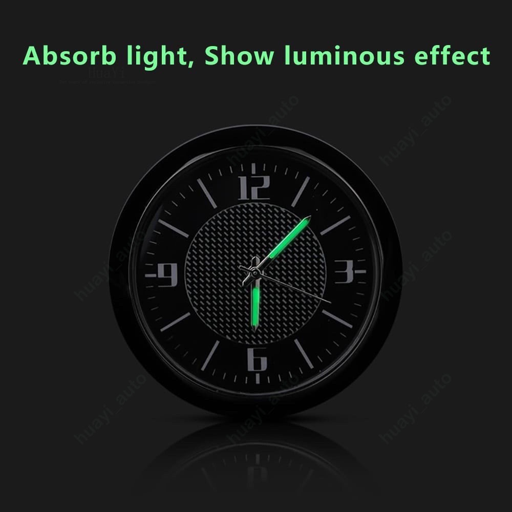 Mini Car Interior Electronic Quartz Watch Car Jam Mini Untuk Toyota Honda Volkswagen Mitsubishi Chevrolet Hyundai Ford Kia Bmw Car Accessorie