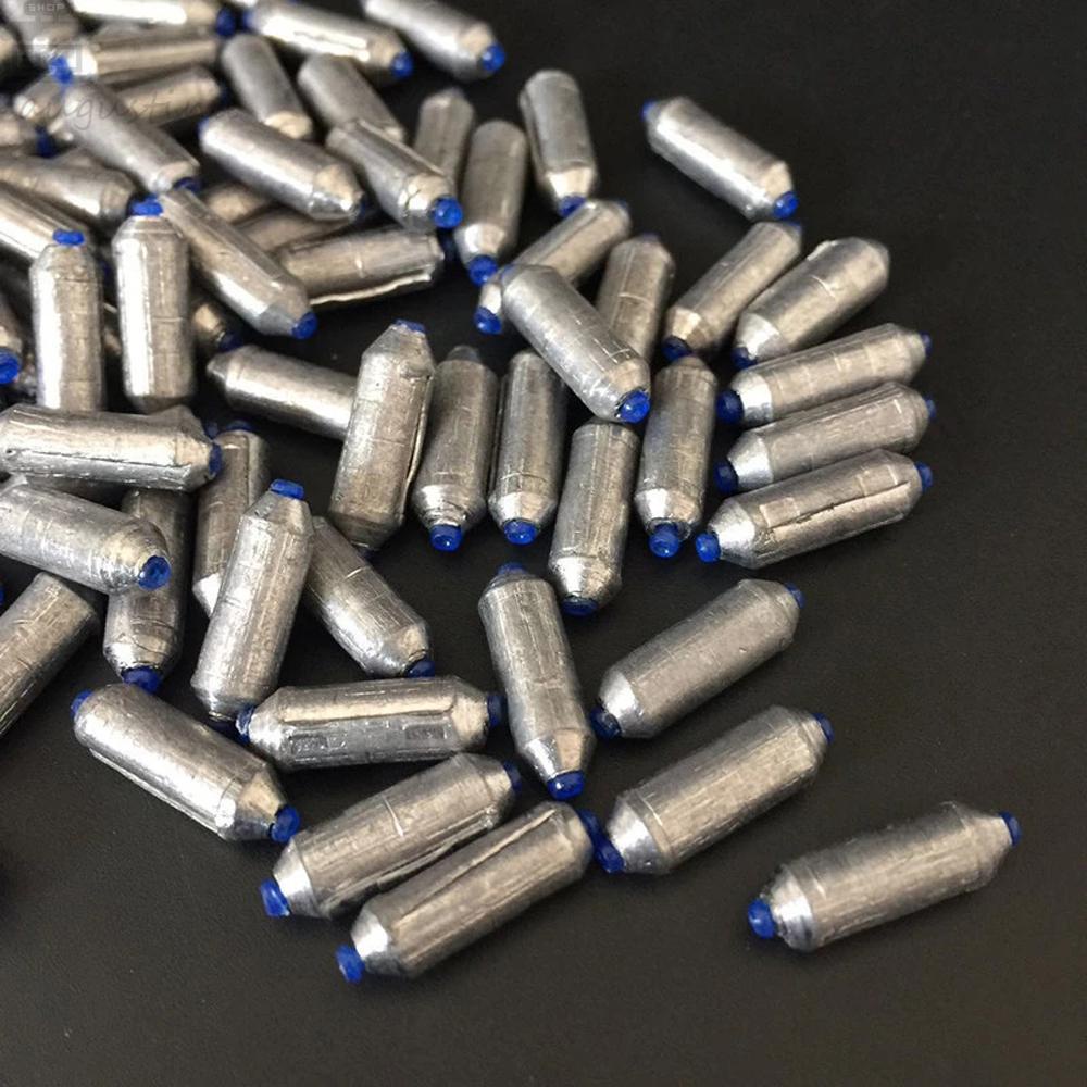 Agustinina Memancing Memimpin Sinker Berbagai Ukuran Adjustable Cepat Tenggelam Sinkers Berat Split Tembakan 1.5-6g Manik-Manik Pancing