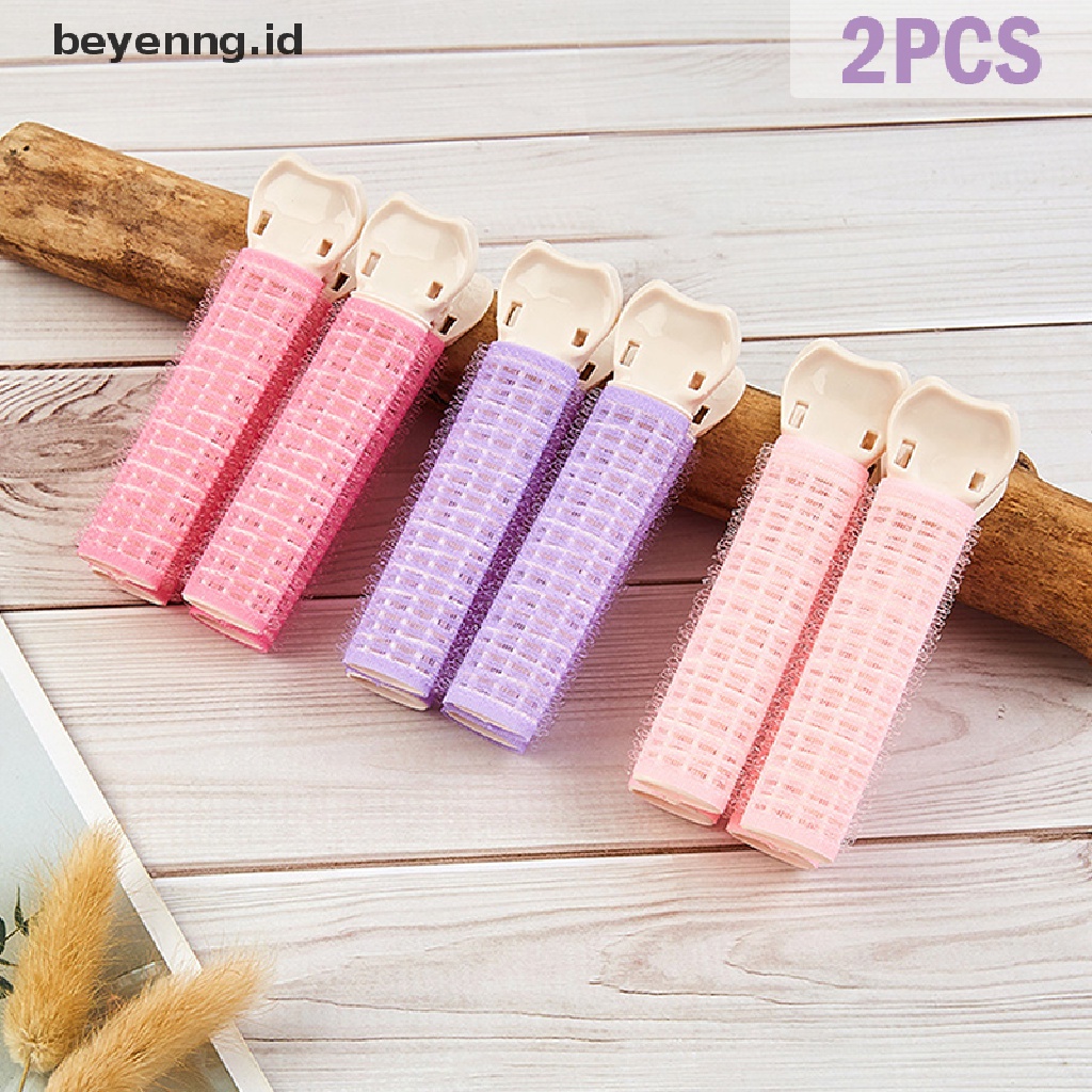 Beyen 2Pcs/Set Hair Root Fluffy Clip Poni Tetap Artefak Pad Hair Root Hairpin Curl ID