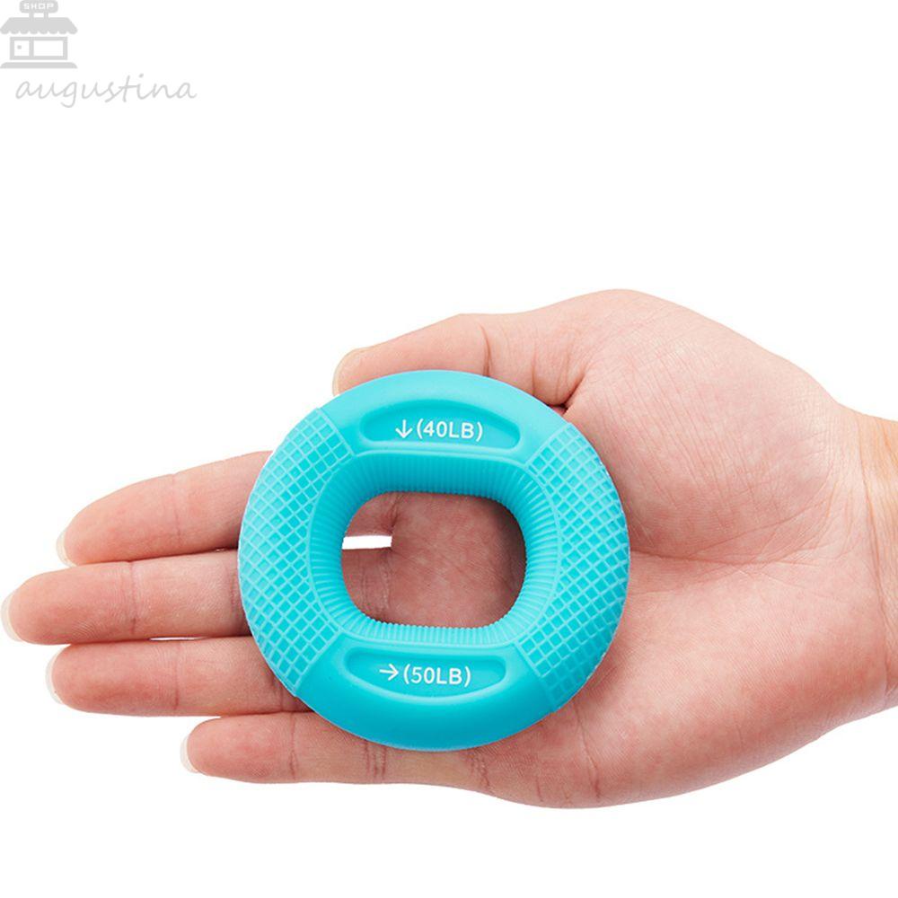 Agustina Grip Ring Berolahraga Mencengkeram Tangan Adjustable Alat Latihan Alat Latihan Finger Trainer Recovery Training Latihan Kekuatan