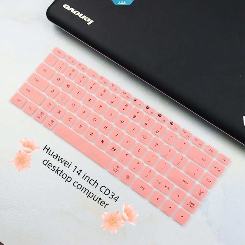 Komputer Huawei 14inch CD34 Desktop Computer Keyboard Cover Pelindung Silikon Anti Air [ZK]