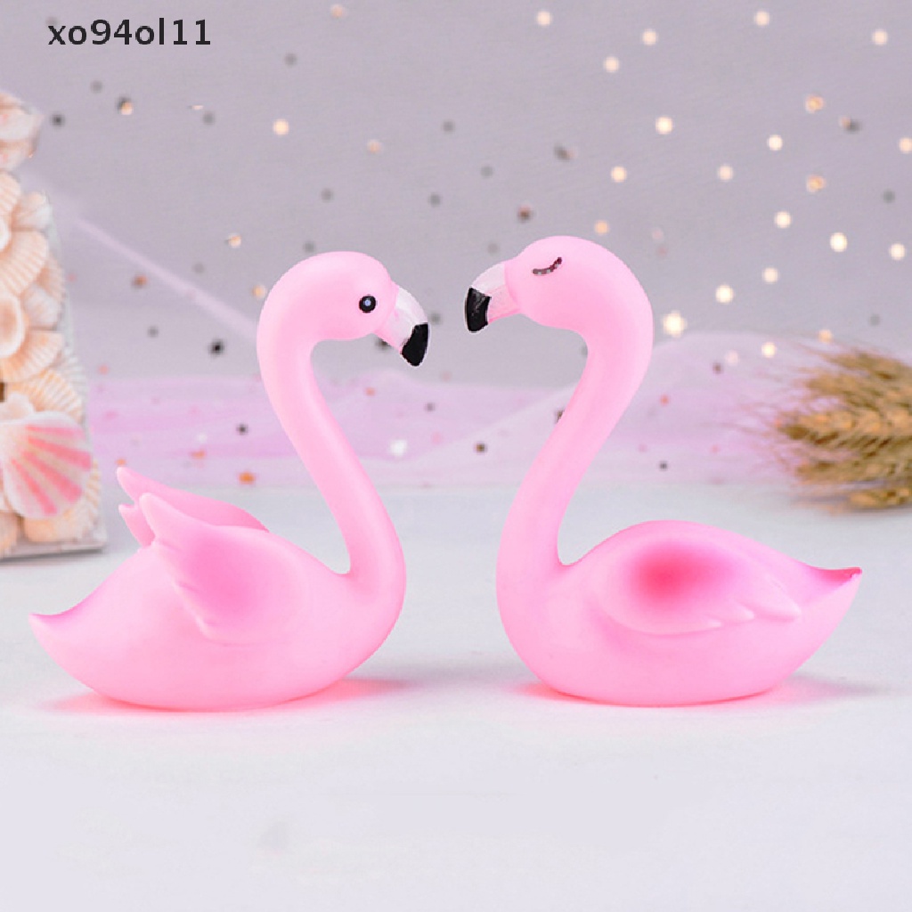 Xo Pink Flamingo Hiasan Kue Dessert Cupcake Decor Dekorasi Pesta Ulang Tahun Pernikahan OL