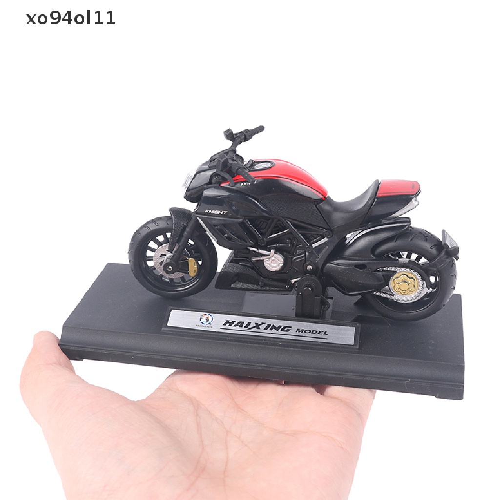 Xo 1Pc 1:18 Ducati Monster900/KTM450 Statis Die Cast Kendaraan Model Motor Mainan OL