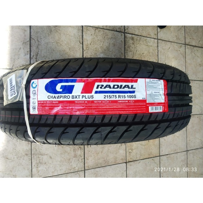 Ban Mobil GT Radial Bxt Plus Wr Size 215/75 R15 Untuk Ban Mobil Xtrail & Trios