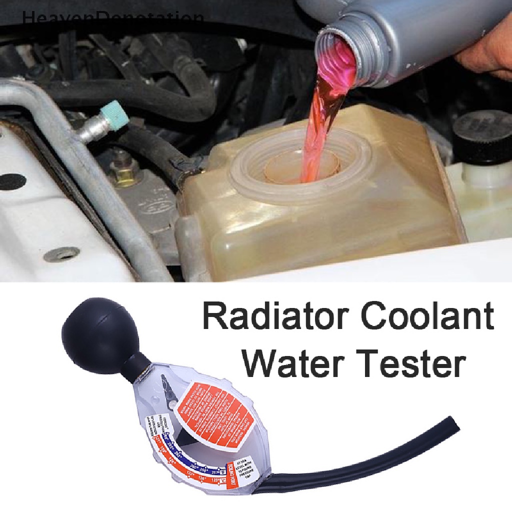 [HeavenDenotation] Antifreeze Tester Radiator Coolant Water Tester Anti Freeze Cek Measur HDV