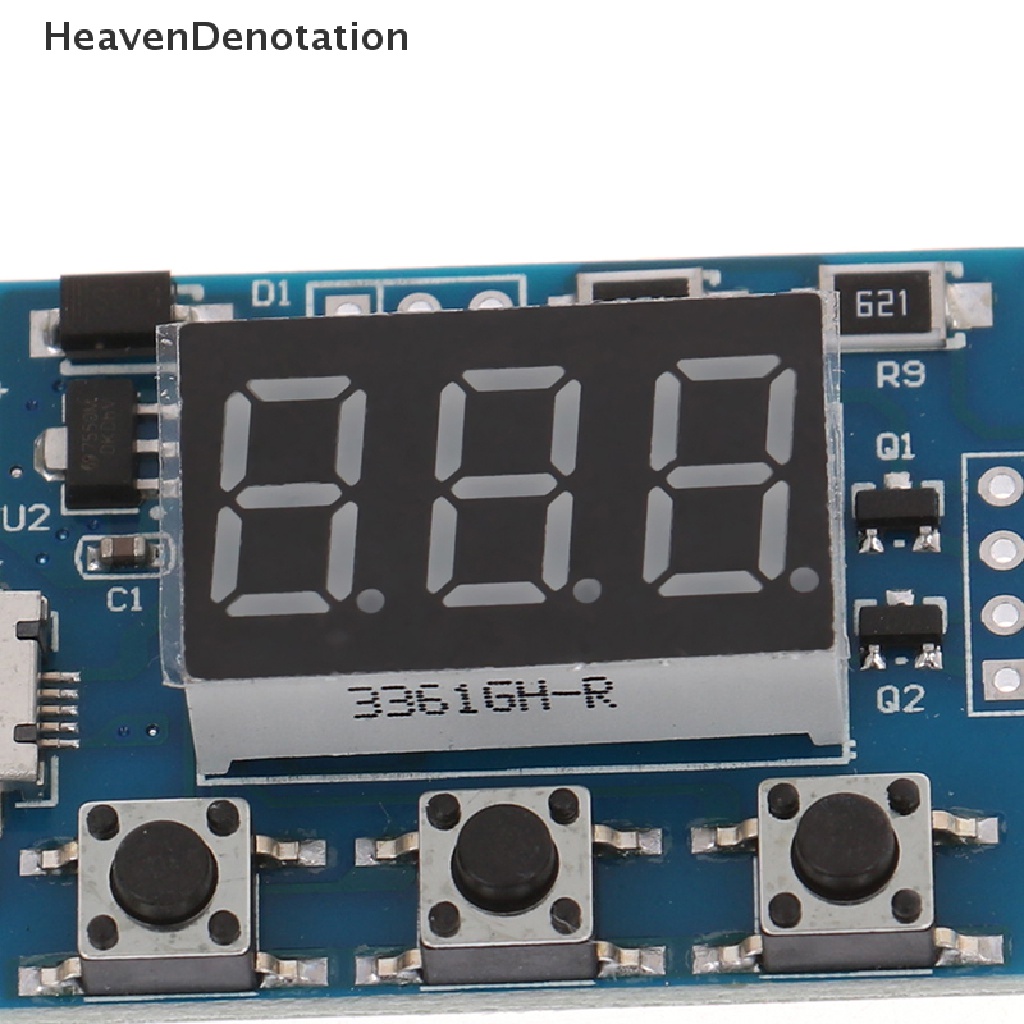 [HeavenDenotation] Generator DC 5-30V Micro USB PWM 2channel Modul Papan Frekuensi Digital HDV