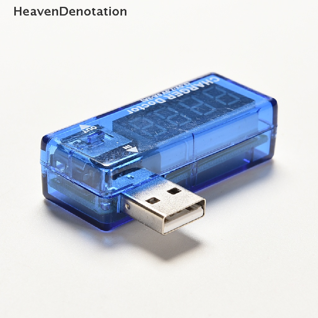 [HeavenDenotation] Usb Charger Doctor Voltage Current Meter Tester Detektor Daya HDV