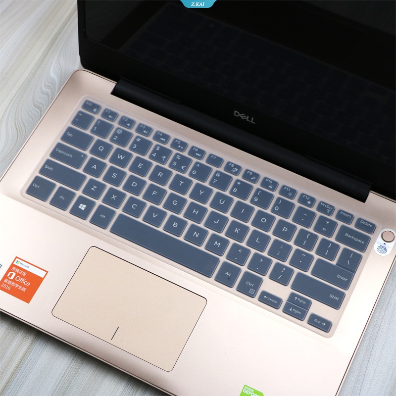 Silikon Keyboard Film Laptop Sleeve Untuk Dell Lintang349014Inch I5-8250U Tahan Air Full Coverage Film Pelindung [ZK]