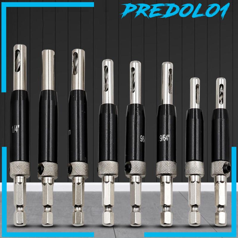 [Predolo1] 8buah Set Mata Bor Hardware Mata Bor Engsel Untuk Jendela Slide Laci