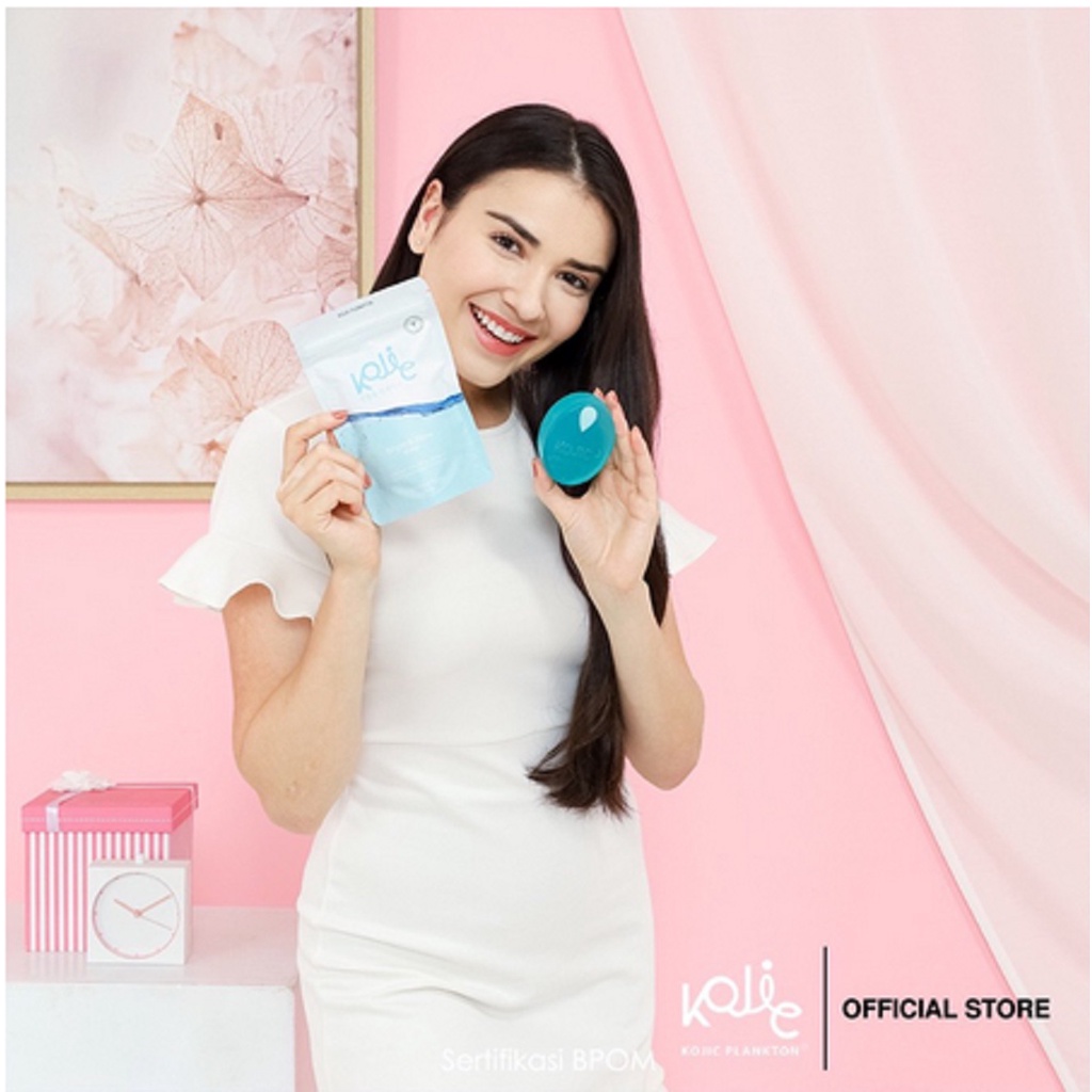 Sabun Kojic Plankton Bright &amp; Glow Soap Original Thailand BPOM 40gr &amp; 90gr  |  SABUN KOJIC