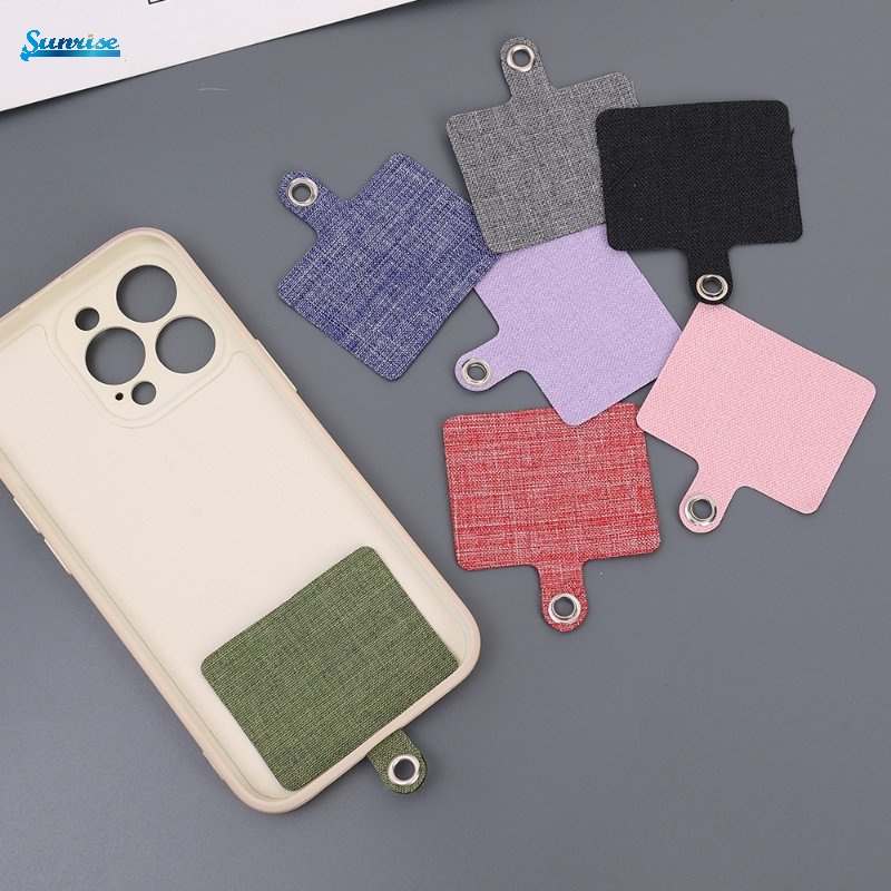 Halus Yang Dapat Dilepas Tahan Lama Ponsel Tetap Aman Lanyard Kartu Baru Universal Dapat Disesuaikan Anti Hilang Sederhana Bergaya Komposit Kain Leher Kabel Tali Klip Snap Tali Patch