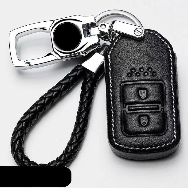 Cover Kunci Kulit Mobil Untuk Honda Civic CRV BRV City/Accord/HRV 2014sampai20 Keyless/Smart Entry key case