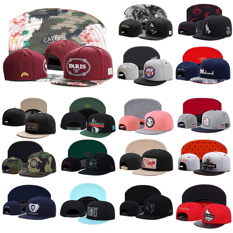 Cod Cayler and sons snapback Topi fashion Kualitas Tinggi Topi baseball Untuk Pria Hip Hop youth adjustable Topi Di Luar Ruangan Pelindung Matahari Topi Untuk Wanita
