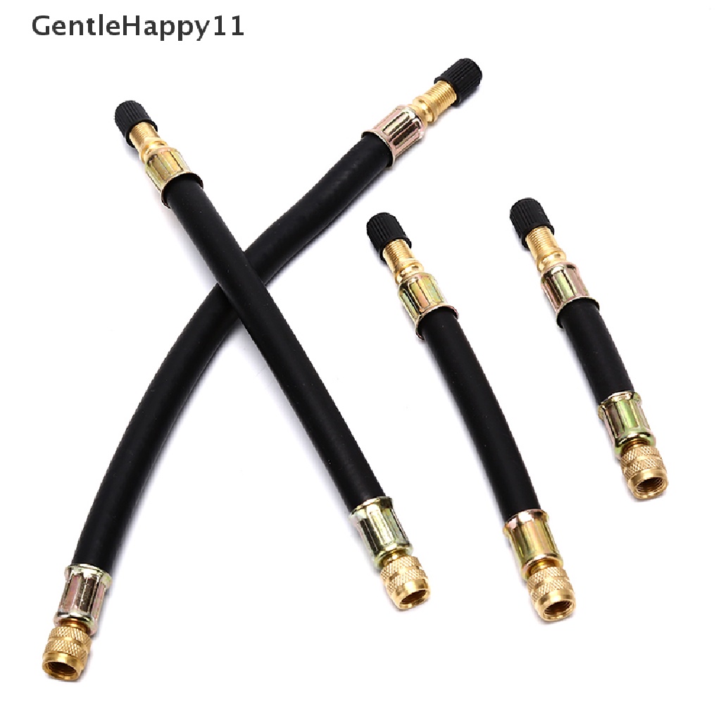 Gentlehappy 1pc Pompa Sepeda Valve Extender Extension Tube Karet Inflator Pipa Selang id