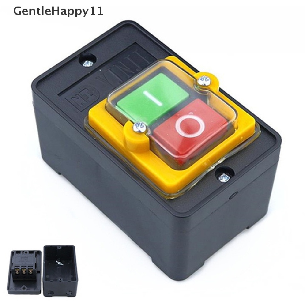 Gentlehappy On Off Water Proof Push Button Switch Tombol Tekan Tahan Air Untuk Mesin Cutg Bench id