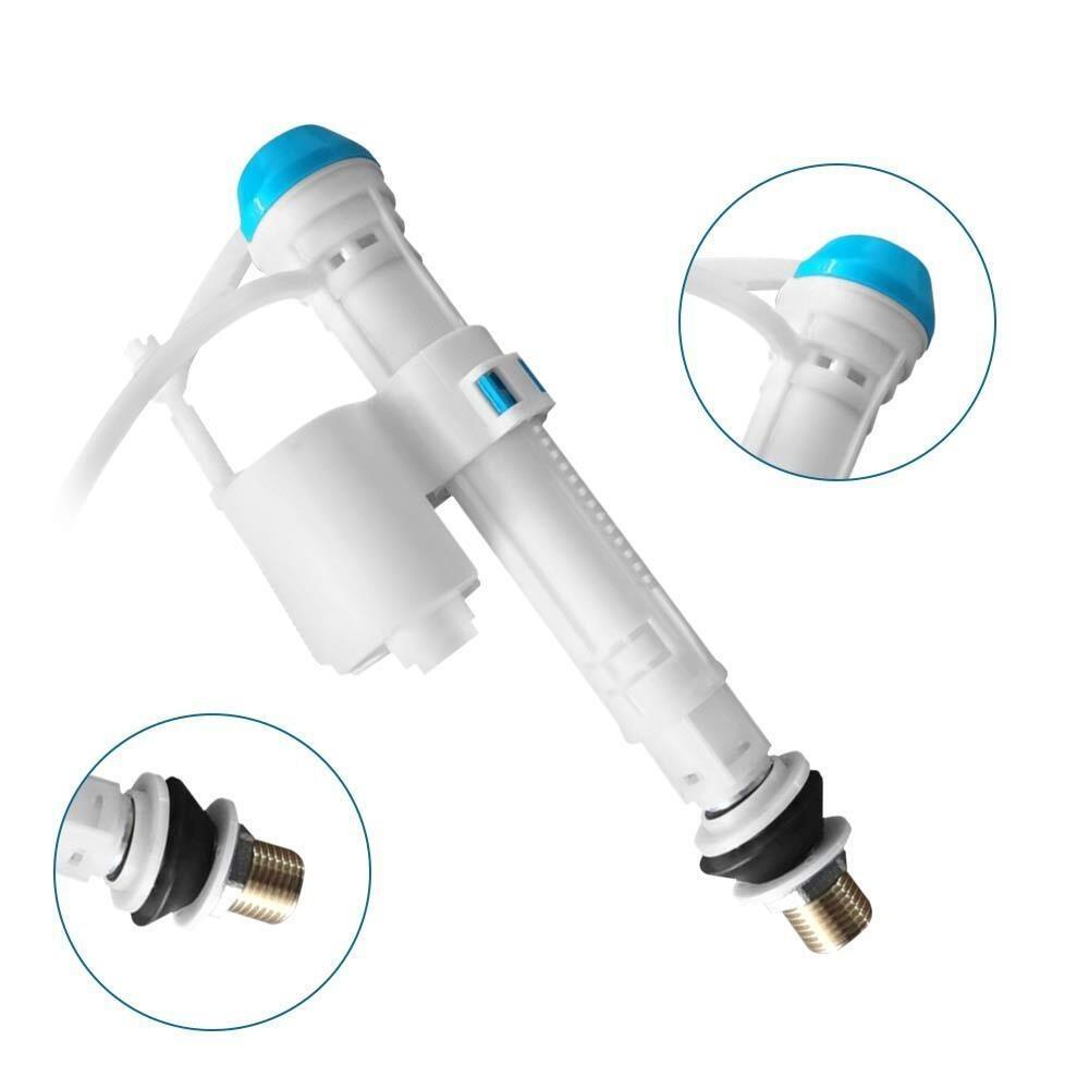 Populer Toilet Cistern Isi Katup Toilet Dual Flush Aksesori Kamar Mandi Bottom Inlet Adjustable Water Level