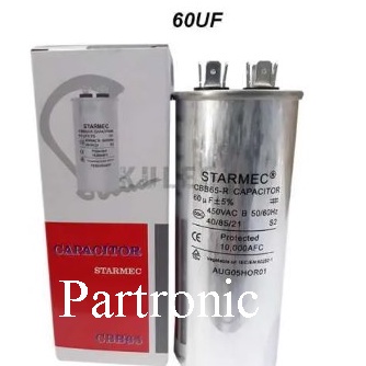 Condesator ac 60 uf / Capasitor AC 60 uF