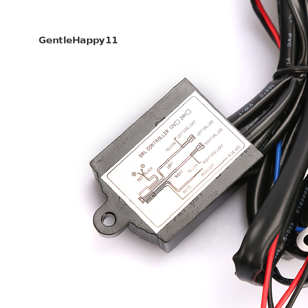 Gentlehappy DRL LED Daytime Running Light Relay Harness Saklar Kontrol On Off Otomatis 12V id