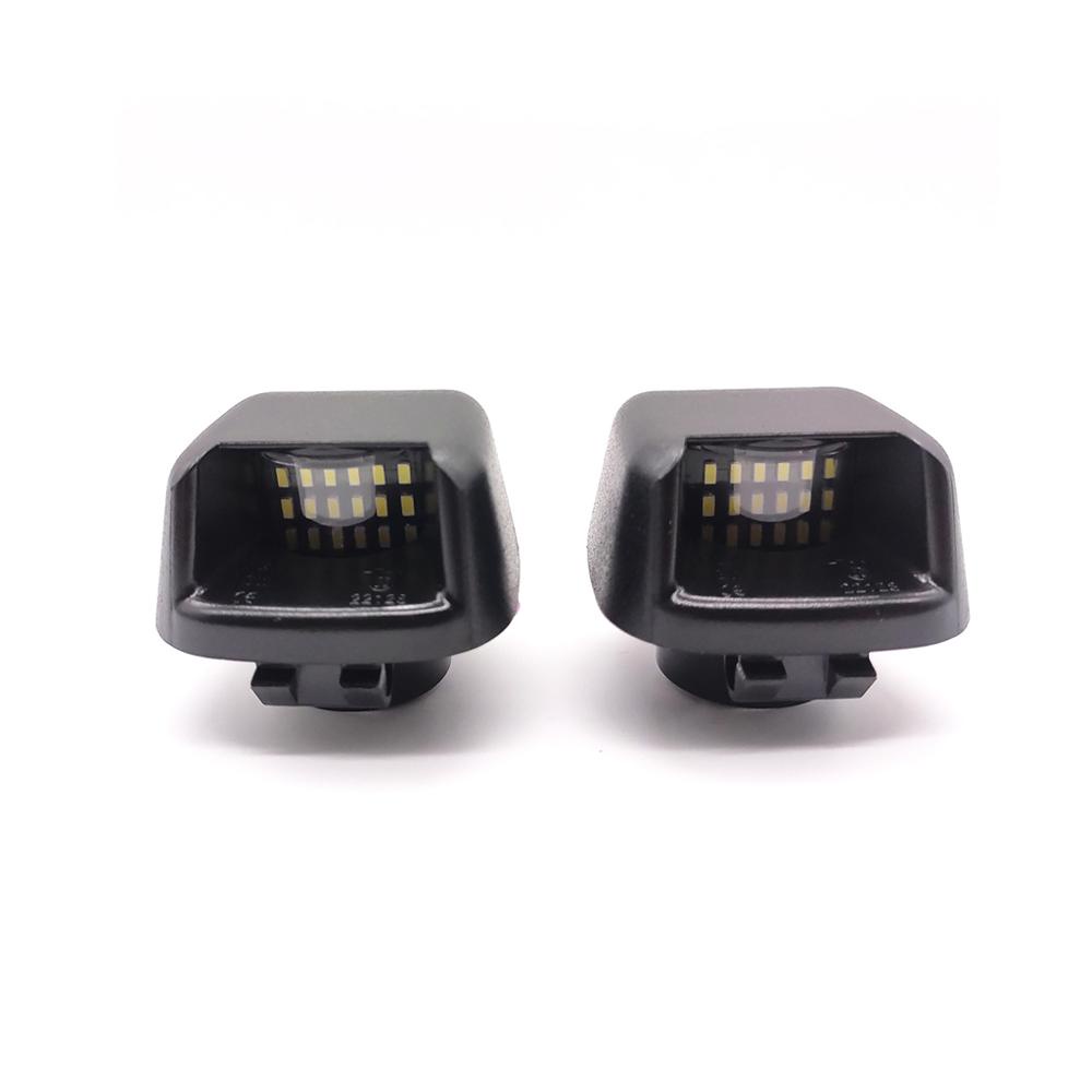 2pcs Lampu Plat Nomor Plat LED Kecerahan Tinggi Lampu Untuk Nissan Armada Frontier Navara Titan Xterra Untuk Suzuki Khatulistiwa