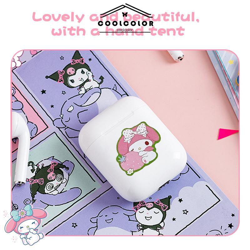 

COD❤️450pcs Stiker Kuromi Waterproof Kartun ekorasi DIY Sanrio MELODY CINNAMOROLL Purin- cl