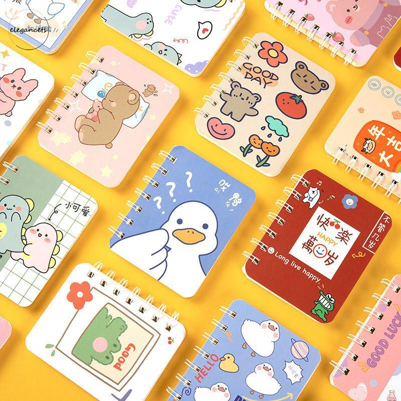 

A7 Notebook Mini Buku Gulung Buku Kecil Siswa Buku Catatan Mini Buku Harian Buku Catatan Kantor Portabel E