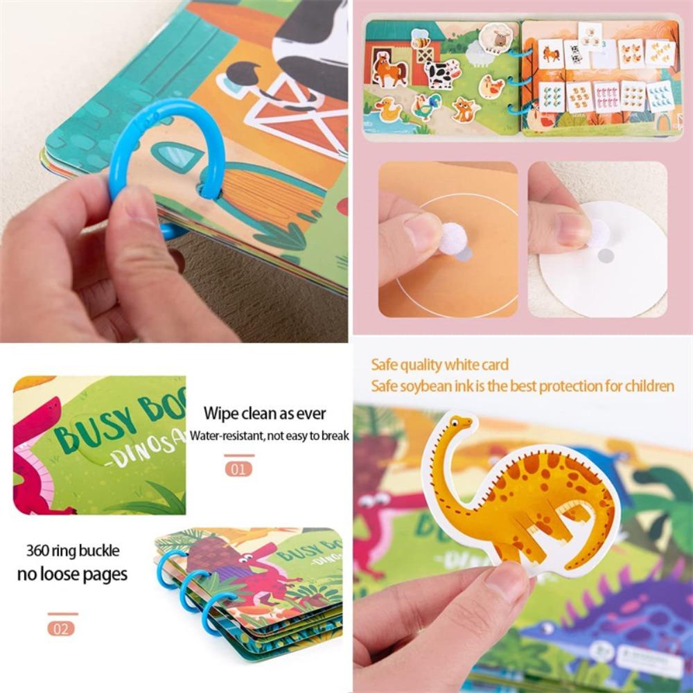 Needway   Sibuk Buku Pencerahan Tk Preschool Book Permainan Edukasi Hadiah Natal Bayi Buku Tenang Mainan Edukasi Dini