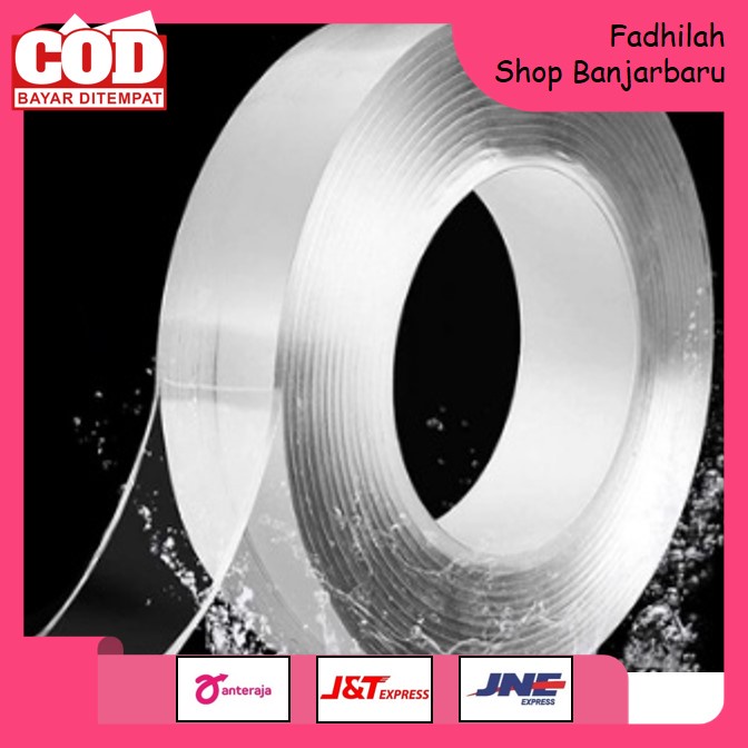 NANO DOUBLE TAPE / DOUBLE TAPE / SELOTIP ISOLASI BENING MULTIFUNGSI | FADHILAH SHOP BJB