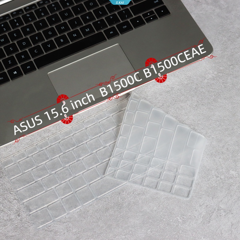 Komputer ASUS 15.6 Inch ExpertBook B1500C B1500CEAE Sarung Pelindung Keyboard Waterproof Silicone Cover [ZK]