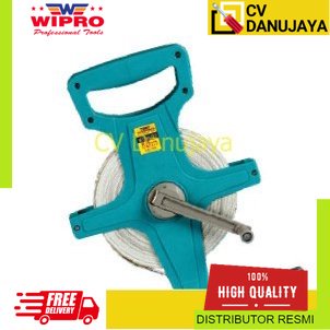 Roll Meter Meteran Gulung RF 100 Fiberglass WIPRO
