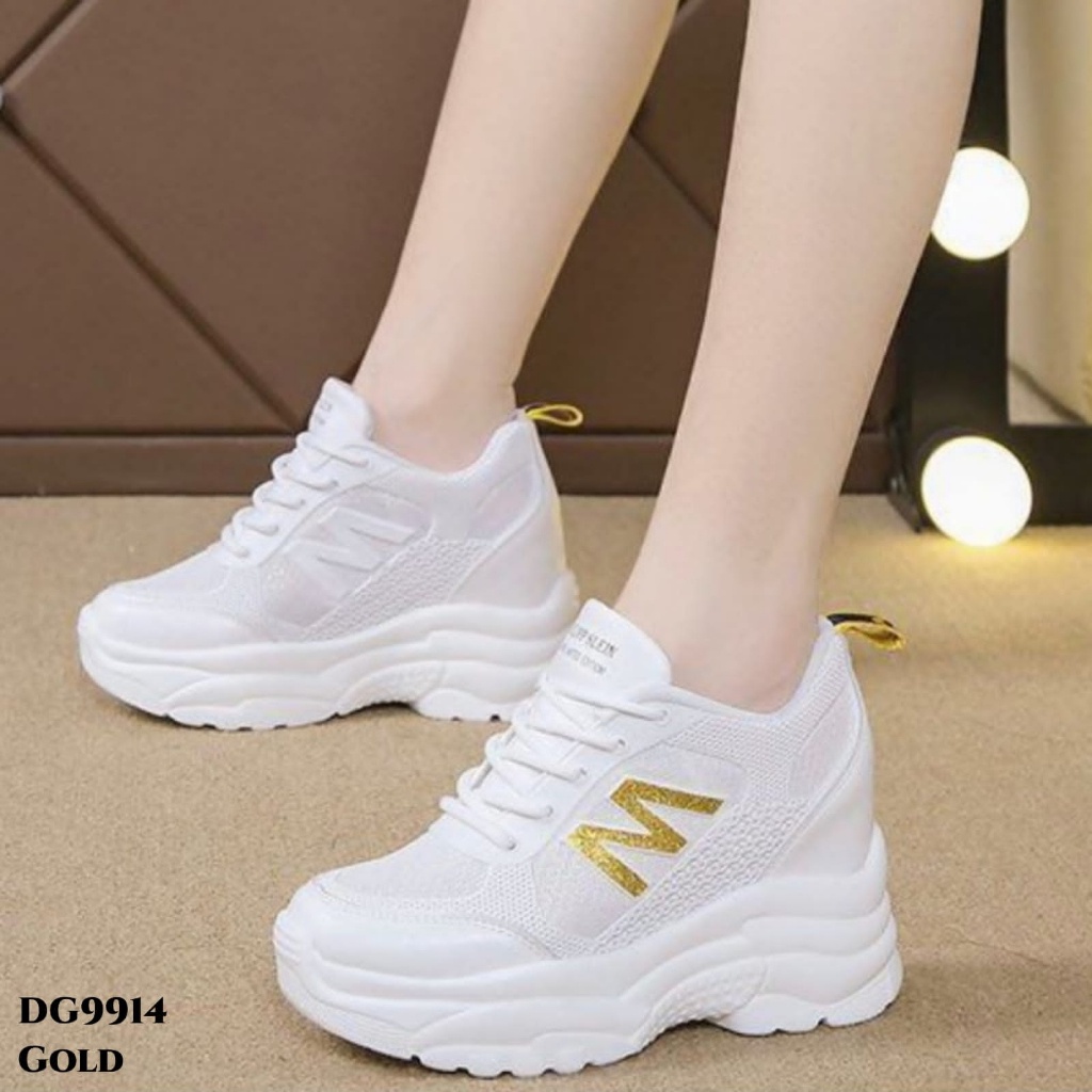 PRF Sneakers High Wedges Fashion Korea DG9914