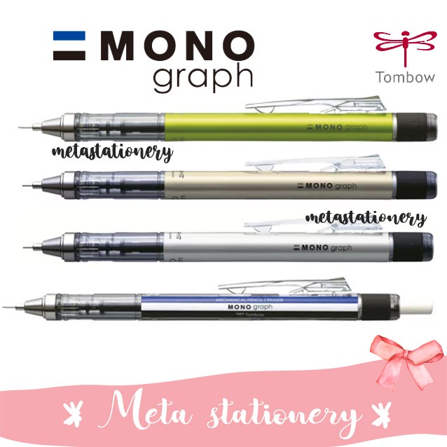 

Pensil Mekanik Tombow Mono Mechanical Pencil 0.5mm - Standart
