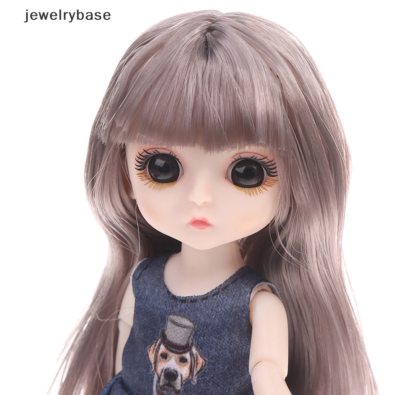 [jewelrybase] 17cm 23berbagai Bergerak Dress Up Princess Doll Dengan Mata Kedip Untuk Mainan Anak Perempuan Butik