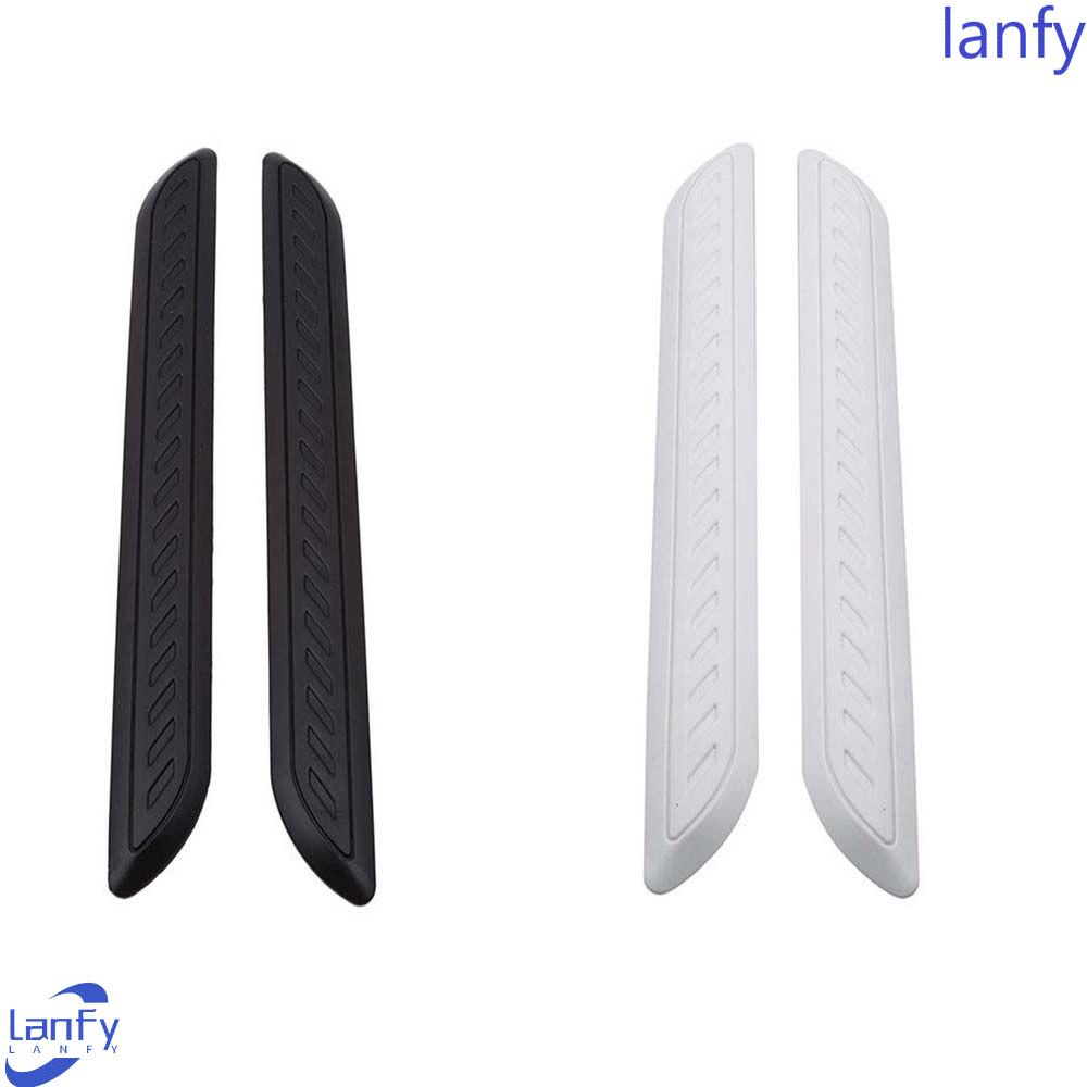 Lanfy Car Corner Guard Universal Anti Gores Mobil Styling Aksesoris Mobil Depan Belakang Bumper Protector Sticker Bumper Pelindung Sudut Cover